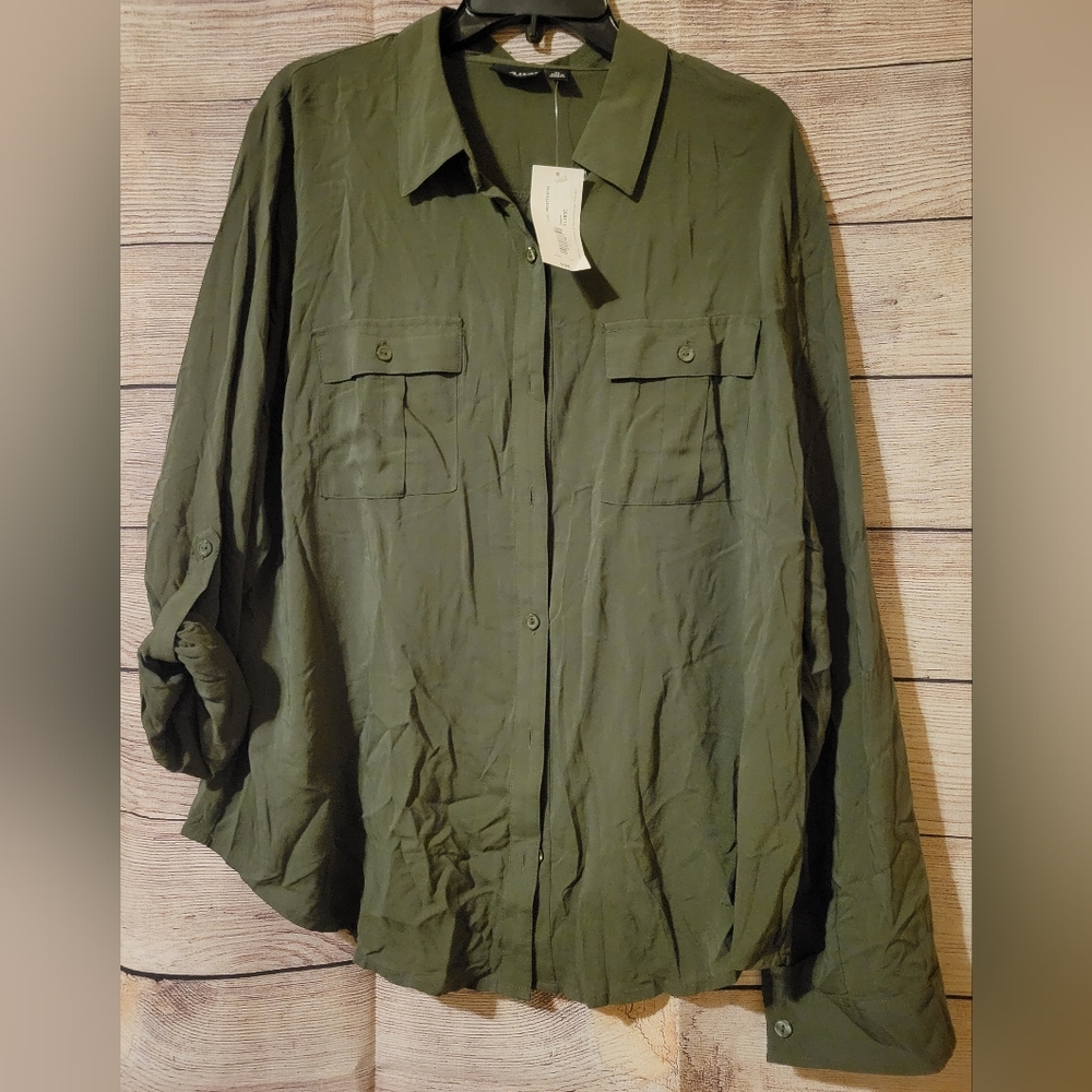 A.N.A Long Sleeve Blouse